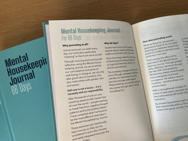 Mental Housekeeping Journal ENGLISH – Bild 2
